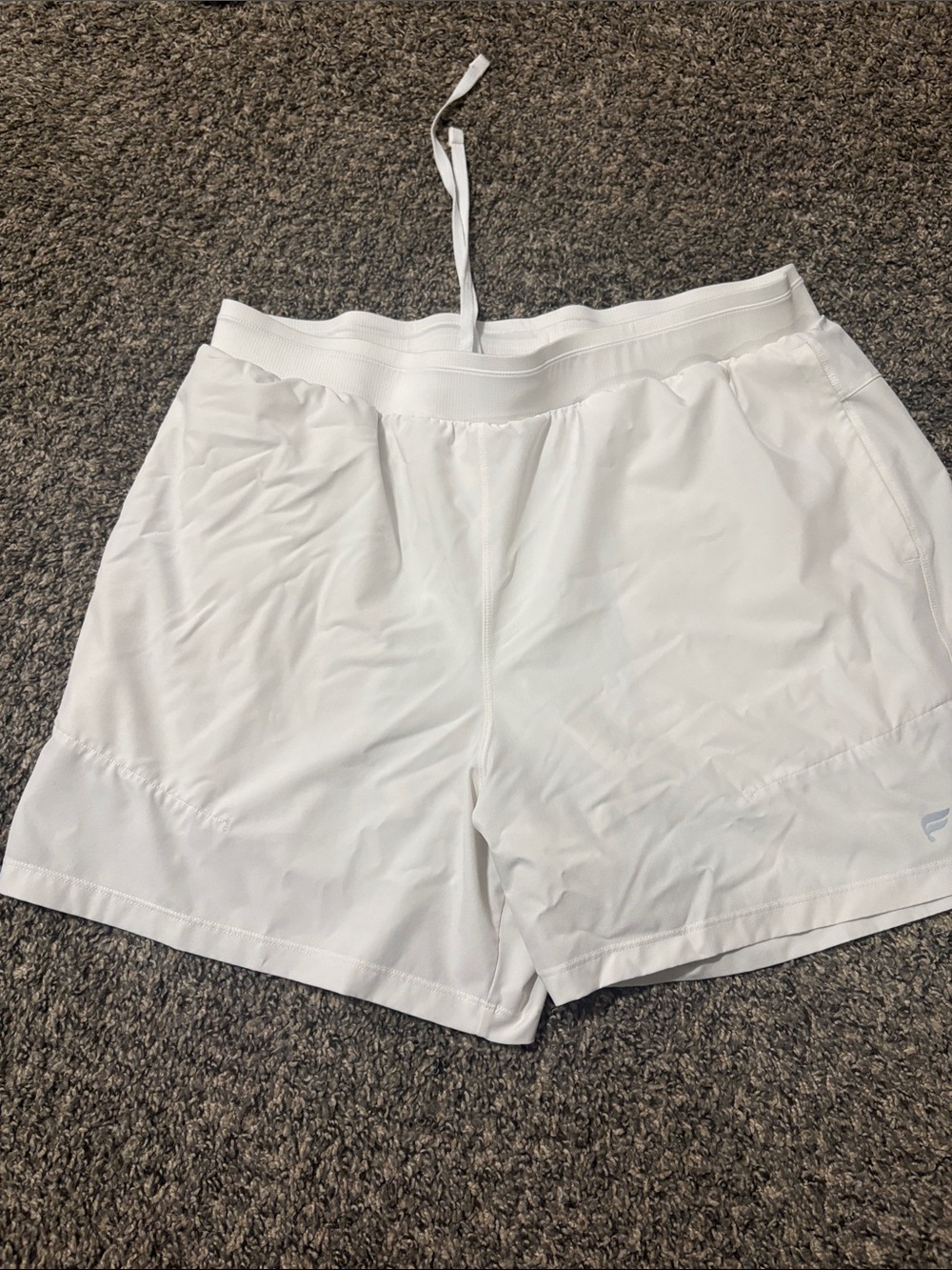Fabletics Men’s Athletic Shorts in White